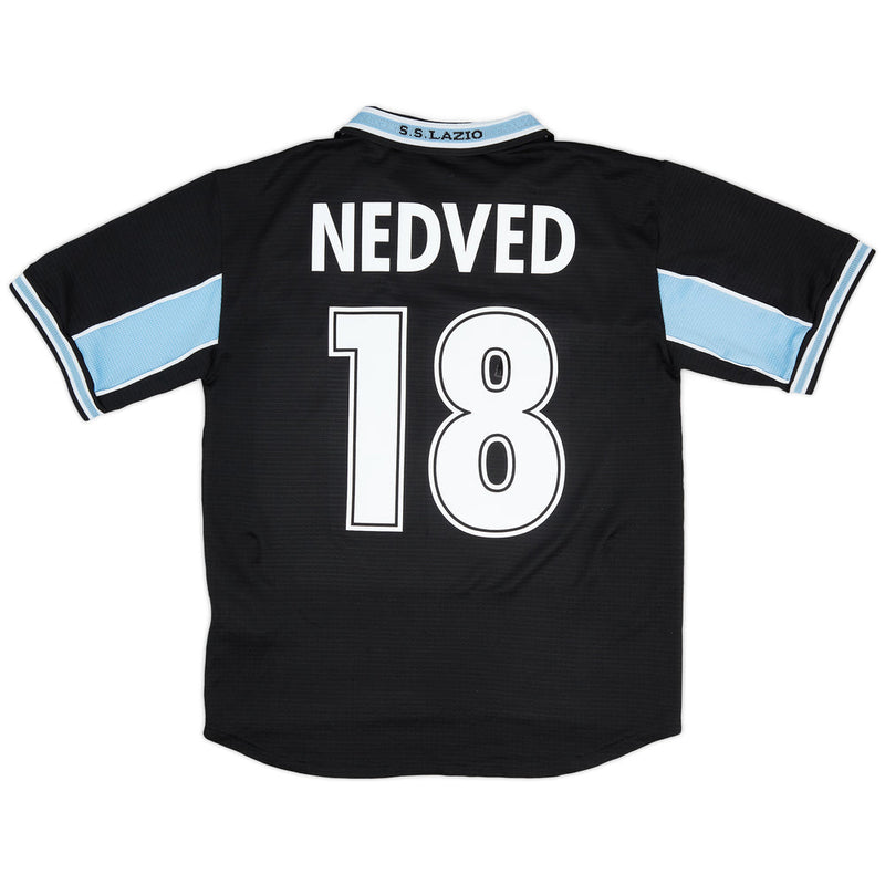 Camisa Lazio 1999/00 Preta - Modelo Retrô