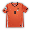 Camisa Seleção Holanda Mundial 2010 Laranja - Modelo Retrô
