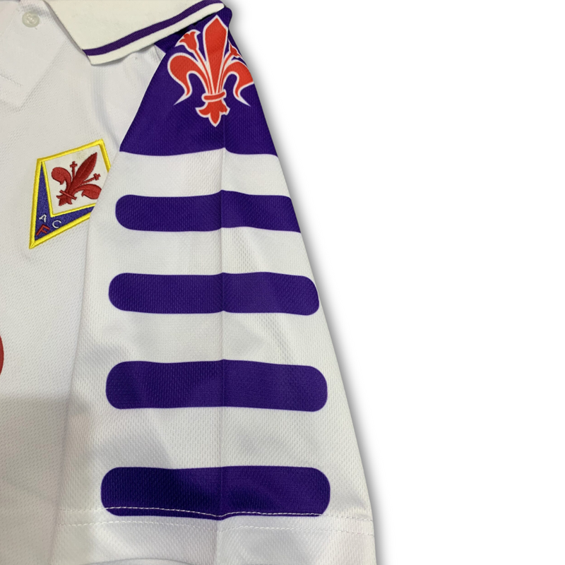 Camisa Retrô Fiorentina II 1998/99 Branca - Modelo Retrô