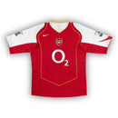 Camisa Arsenal 2004/05 Masculina Vermelho - Modelo Retrô