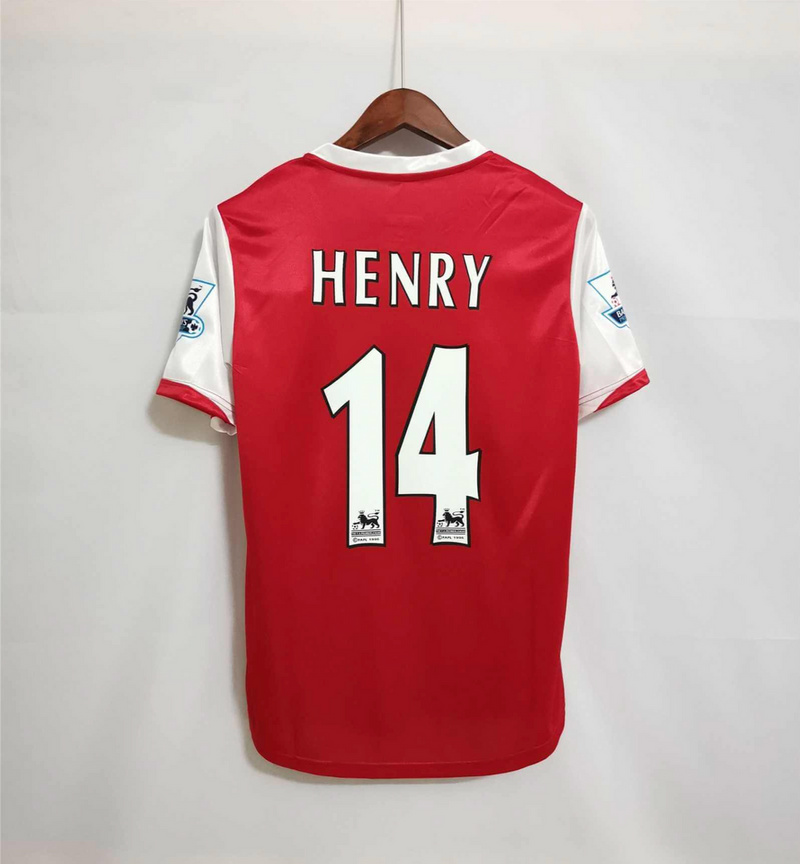 Camisa Arsenal 2006/07 Masculina Vermelho - Modelo Retrô