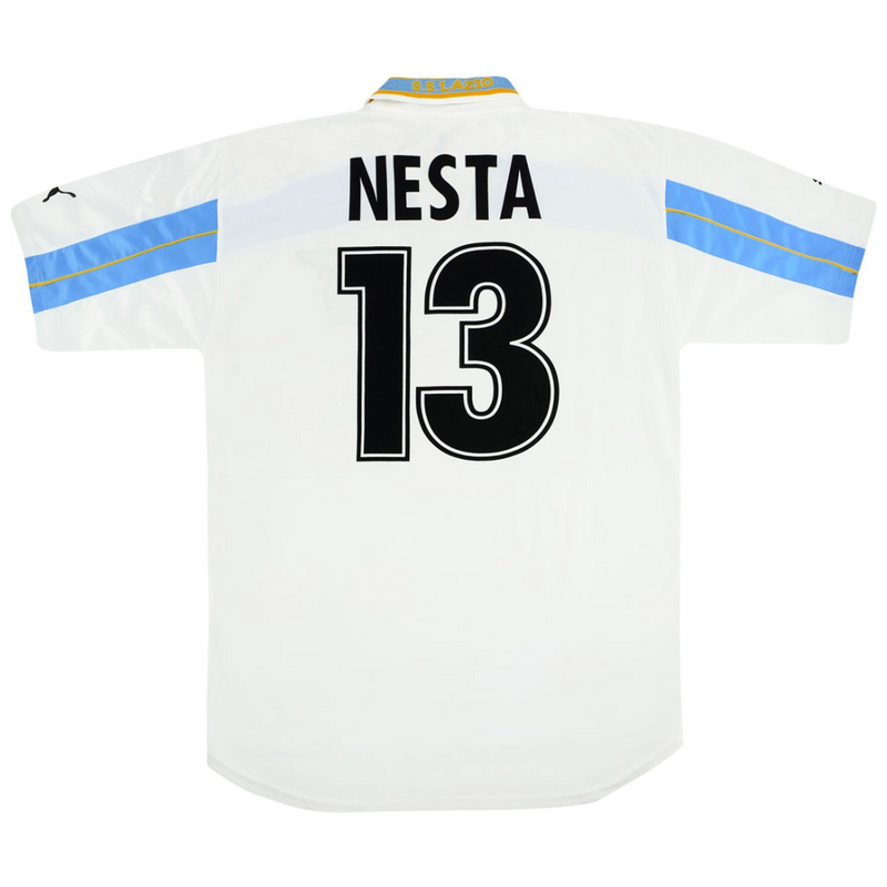 Camisa Lazio 2000/01 Branca - Modelo Retrô