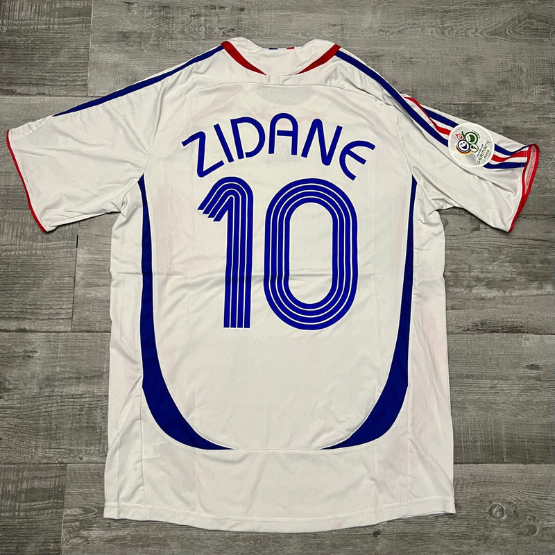 Camisa Seleção da França 2006 Branca - Modelo Retrô