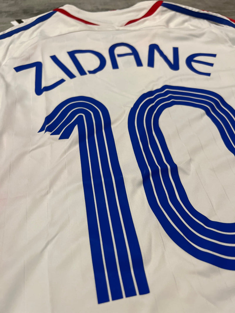 Camisa Seleção da França 2006 Branca - Modelo Retrô