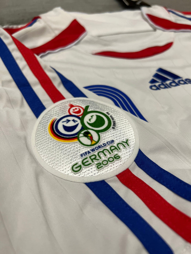 Camisa Seleção da França 2006 Branca - Modelo Retrô