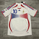 Camisa Seleção da França 2006 Branca - Modelo Retrô