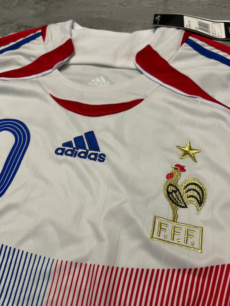 Camisa Seleção da França 2006 Branca - Modelo Retrô