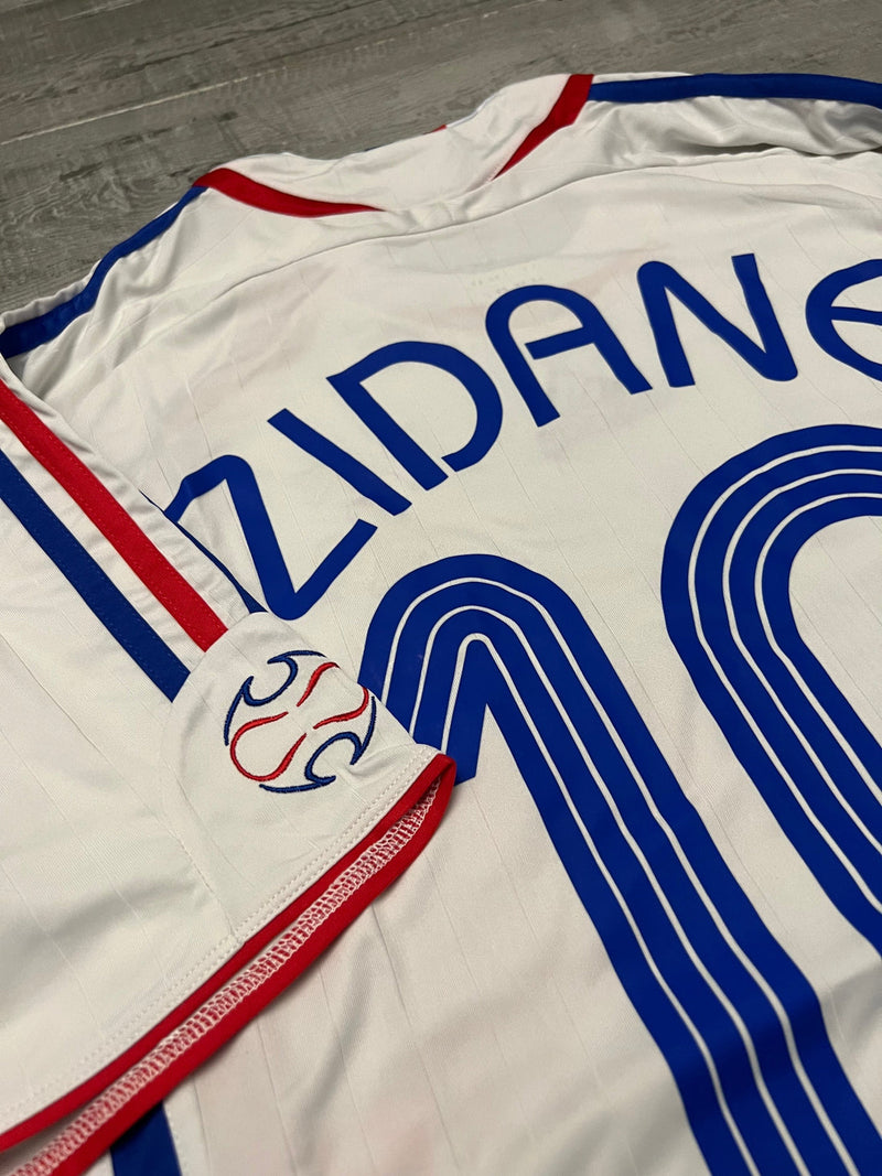 Camisa Seleção da França 2006 Branca - Modelo Retrô
