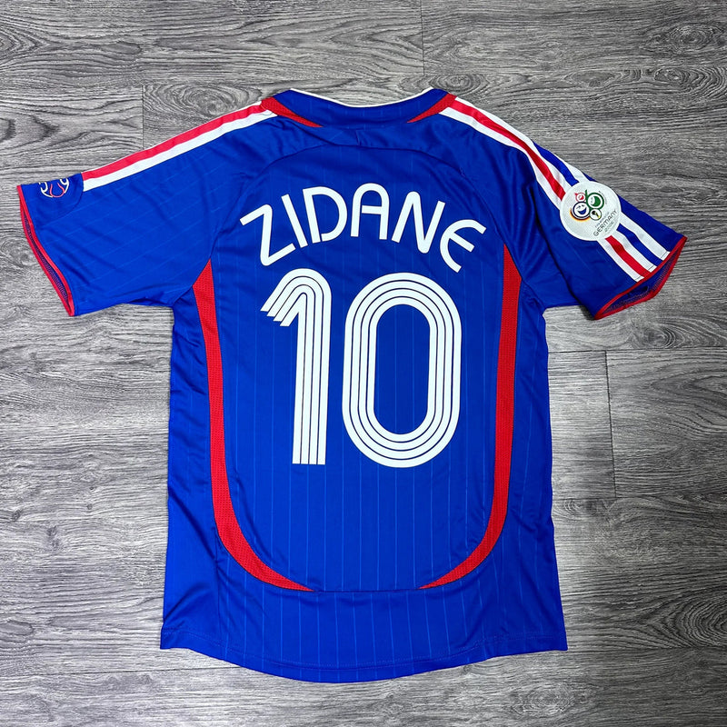 Camisa Seleção da França 2006 Azul - Modelo Retrô