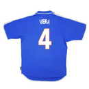 Camisa Seleção França 2000 Masculina Azul - Modelo Retrô