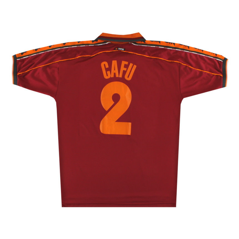 Camisa Roma 1998/99 Vermelha - Modelo Retrô