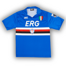 Camisa Sampdoria 1991/92 Azul - Modelo Retrô