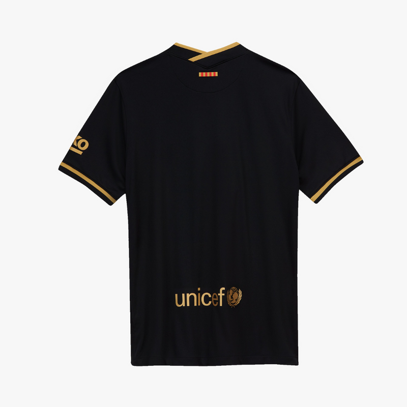 Camisa Barcelona 2020/21 Preta - Modelo Retrô