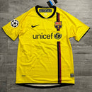 Camisa Barcelona 2008/09 Amarelo - Modelo Retrô