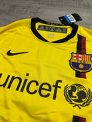 Camisa Barcelona 2008/09 Amarelo - Modelo Retrô