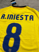 Camisa Barcelona 2008/09 Amarelo - Modelo Retrô