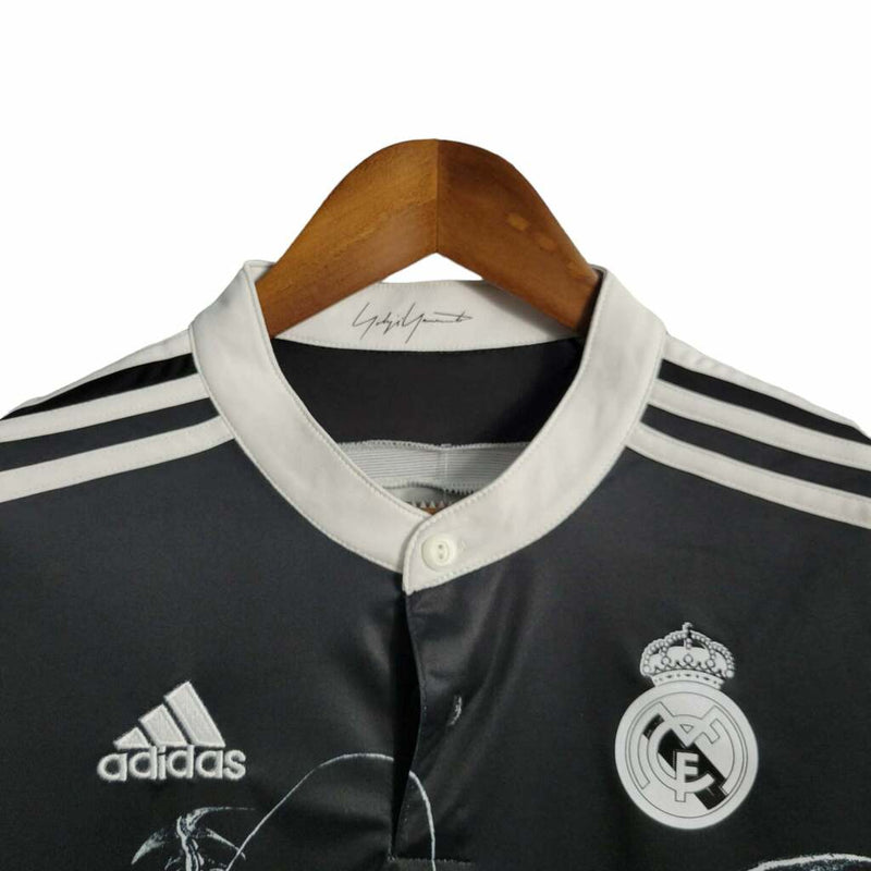 Camisa Real madrid lll Preta 2014/15 Masculina - Modelo Retrô