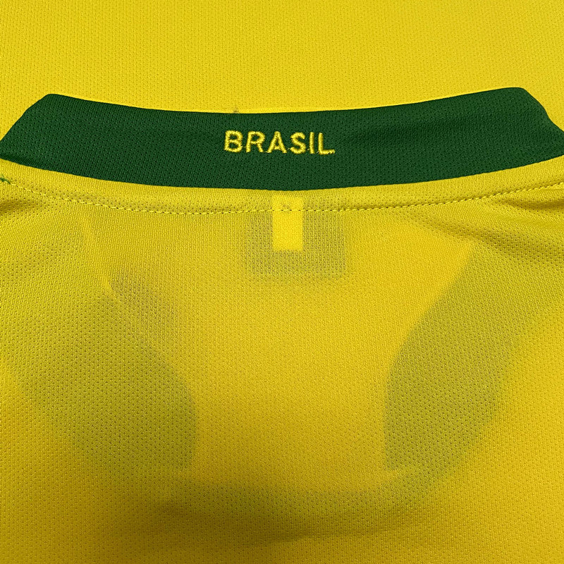 Camisa Brasil 2006 Amarela - Modelo Retrô