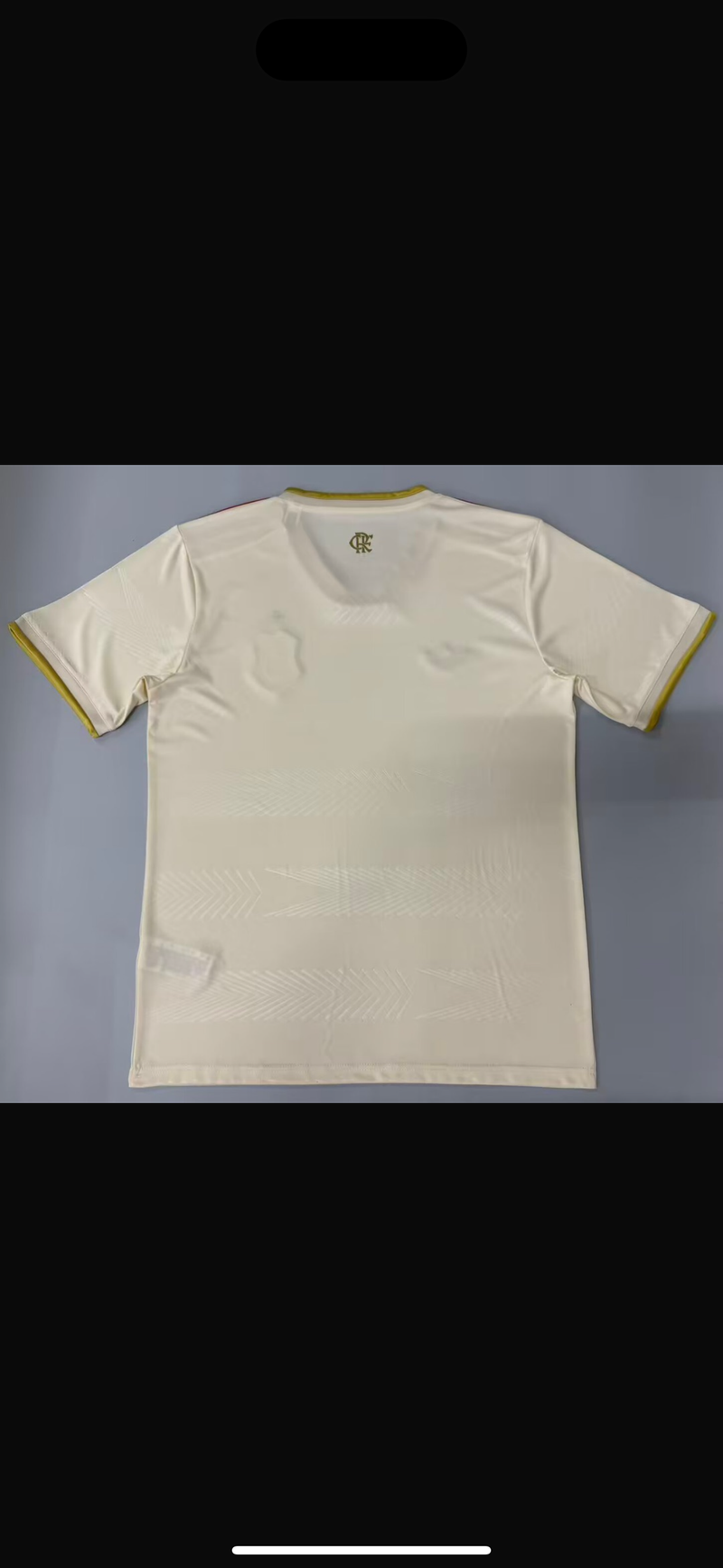 Camisa Flamengo 2025 III Bege  - Modelo Torcedor