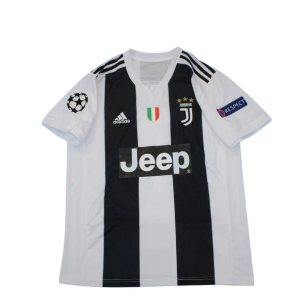 Camisa Juventus United Preta 2018/19 Masculino - Modelo Retrô