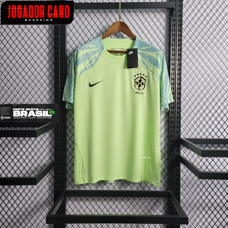 Camisa 2022 Brasil Treino Verde Claro