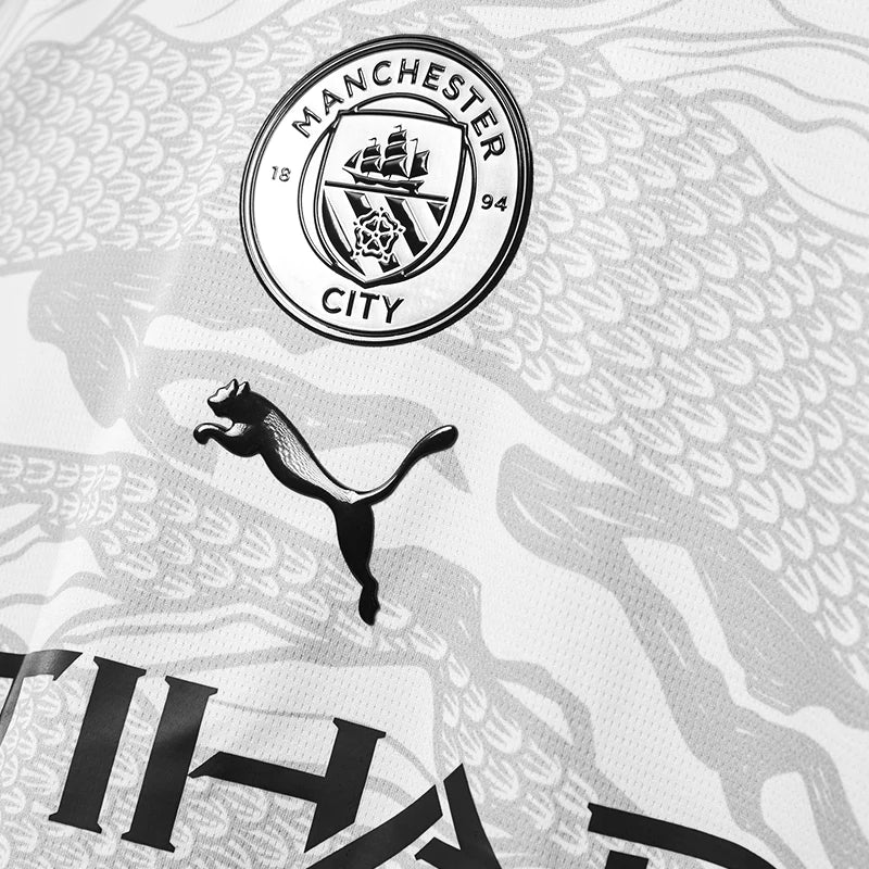 Camisa Manchester City Edição Especial 24/25 Branca - Modelo Torcedor