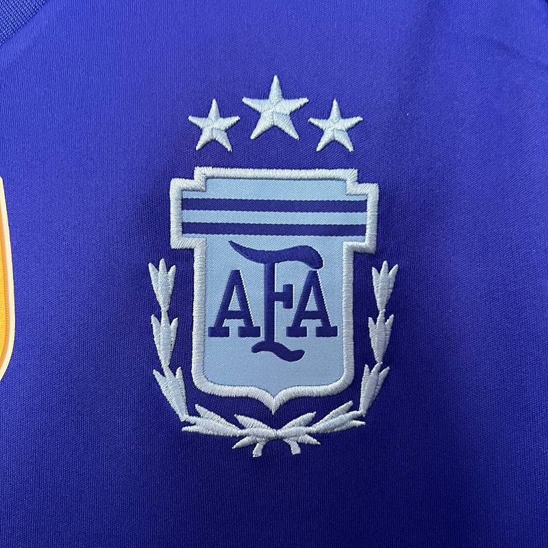 Camisa Seleção Argentina ll 24/25 Azul - Modelo Torcedor