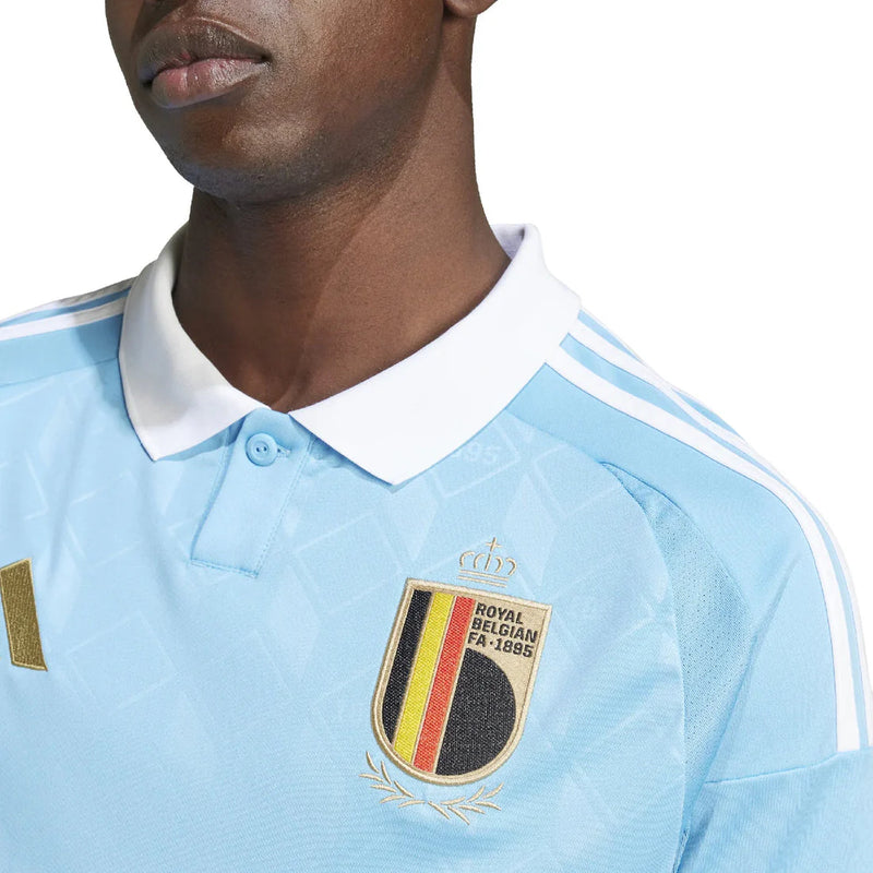 Camisa Seleção Bélgica ll 24/25 Azul - Modelo Torcedor