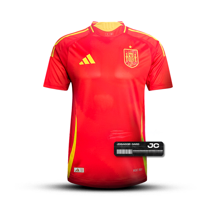 Camisa Seleção Espanha l 2024/25 Vermelha - Modelo Torcedor