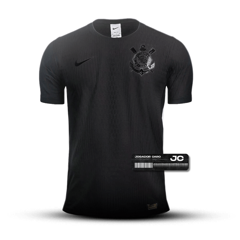 Camisa Corinthians ll 2024/25 Preta - Versão Jogador