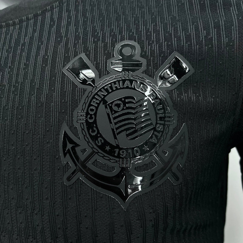 Camisa Corinthians ll 2024/25 Preta - Versão Jogador