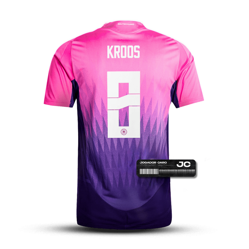 Camisa Seleção Alemanha ll 2024/25 Rosa - Modelo Torcedor