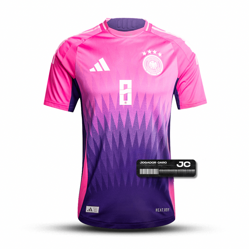 Camisa Seleção Alemanha ll 2024/25 Rosa - Modelo Torcedor