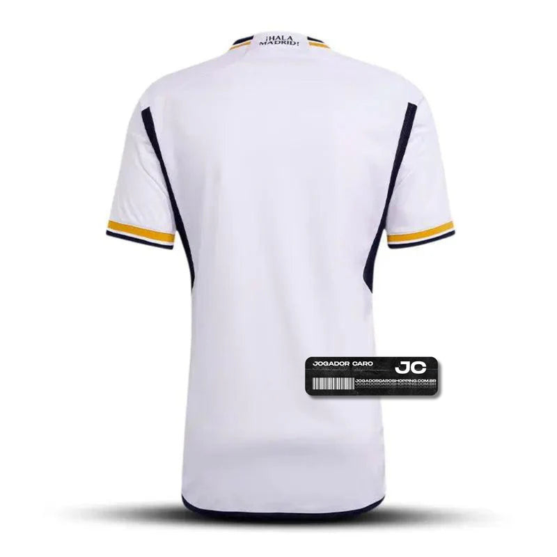 Camisa Real Madrid l 2023/24 Branca - Modelo Torcedor