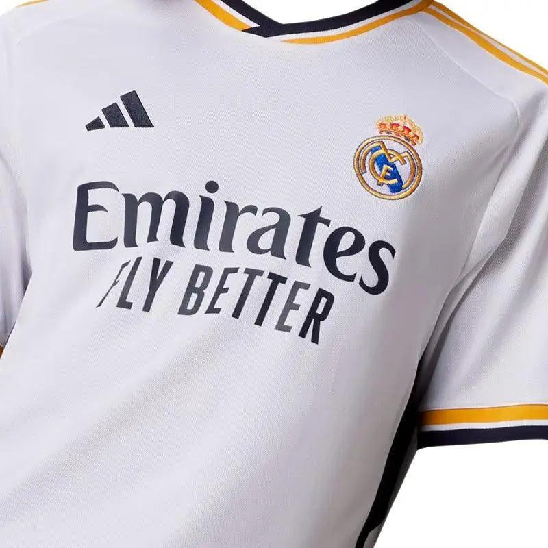 Camisa Real Madrid l 2023/24 Branca - Modelo Torcedor