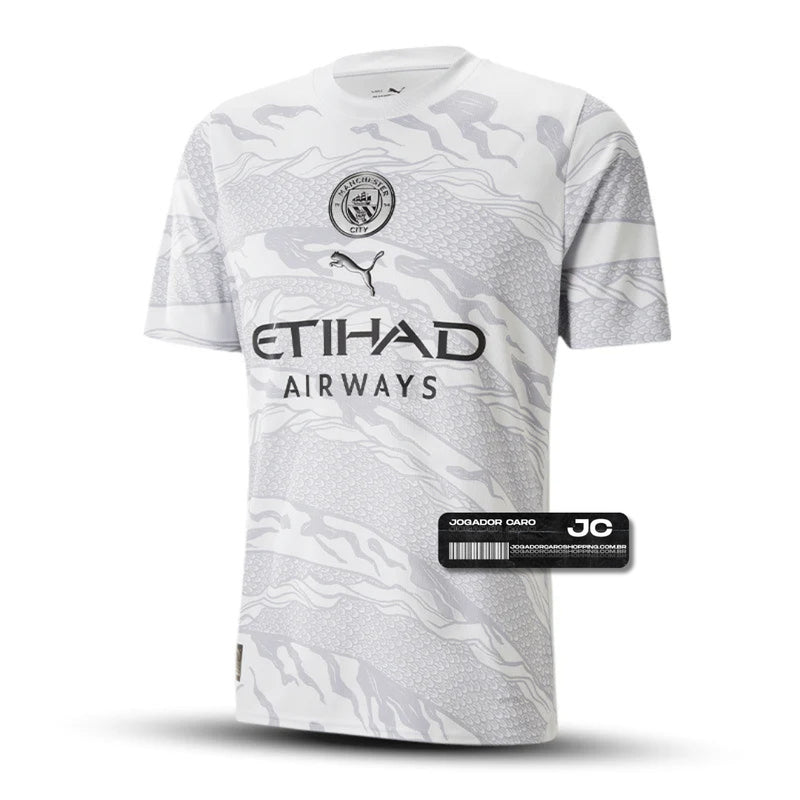 Camisa Manchester City Edição Especial 24/25 Branca - Modelo Torcedor