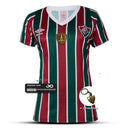 Camisa Feminina Fluminense l 2024/25 Tricolor + Brinde - Modelo Baby Look
