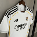 Camisa Real Madrid 2025/26 Branca - Modelo Torcedor