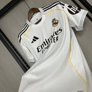 Camisa Real Madrid 2025/26 Branca - Modelo Torcedor