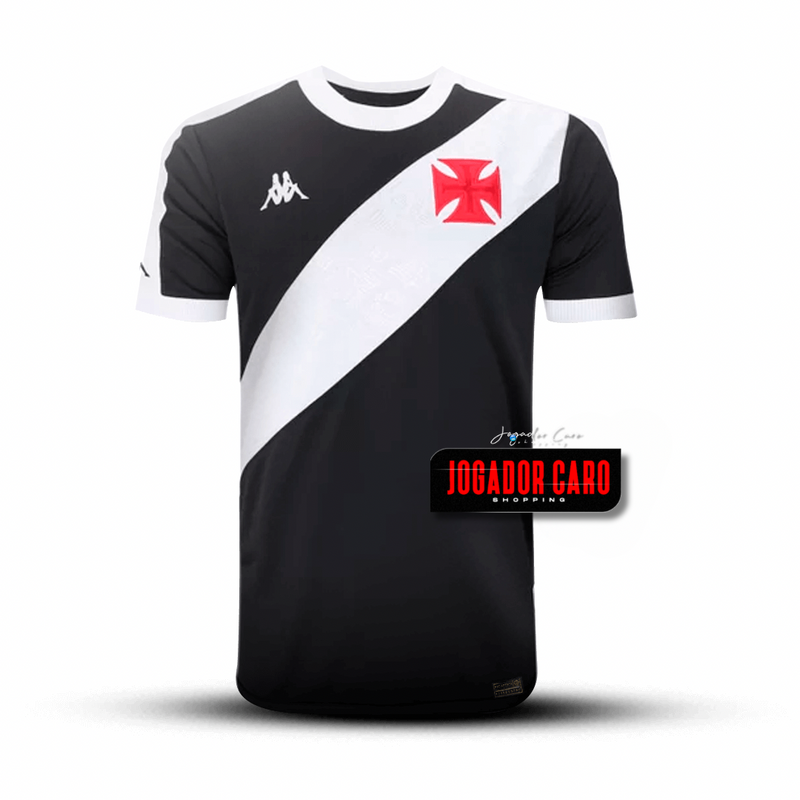 Camisa Vasco da Gama l 2024/25 Preta + COUTINHO