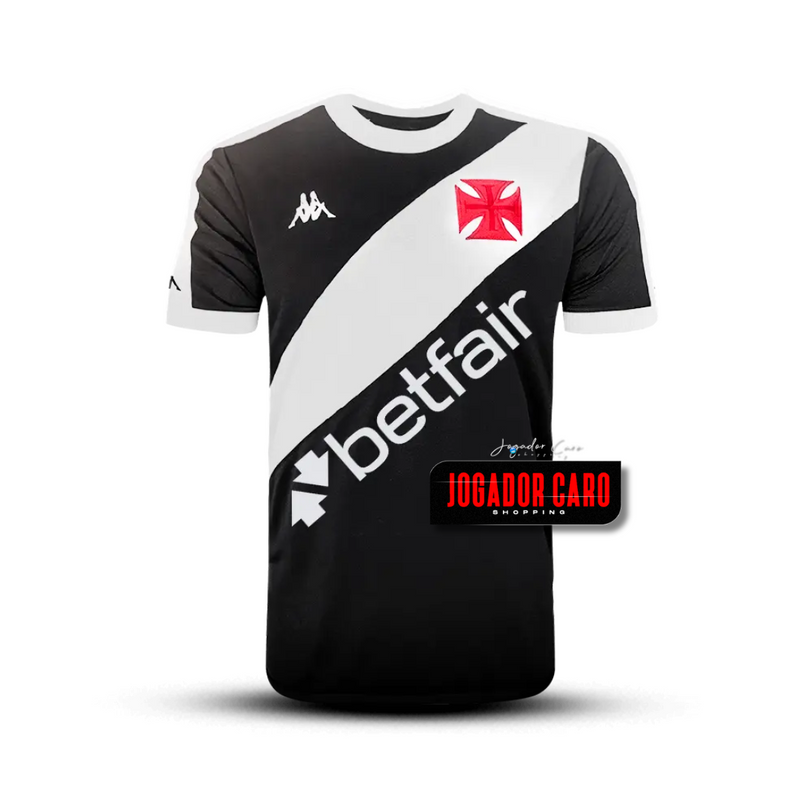 Camisa Vasco da Gama l 2024/25 Preta + COUTINHO