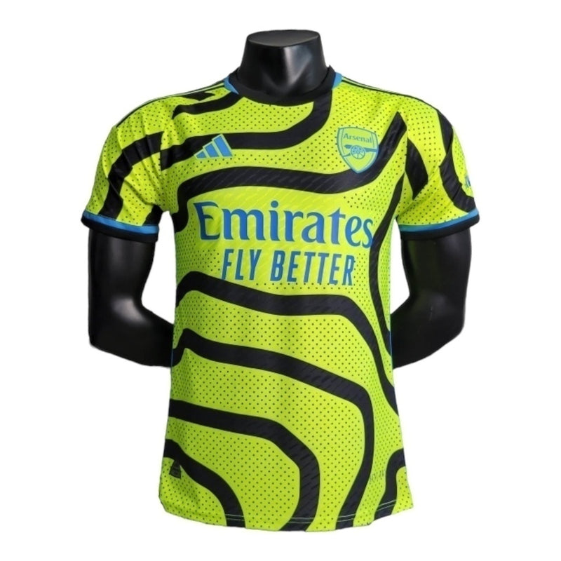 Camisa Arsenal Away 23/24 Verde - Versão Jogador