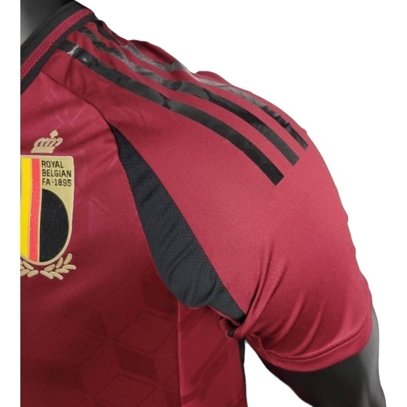 Camisa Bélgica Home 24/25 Vermelho - Versão Jogador