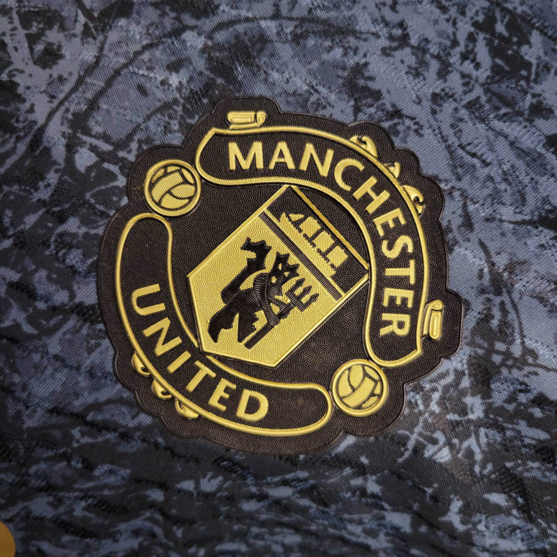 Camisa Manchester United Edição Especial 24/25 Azul - Versão Jogador