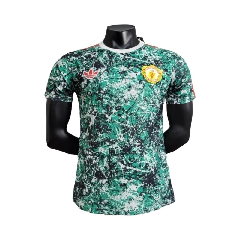 Camisa Edição especial Manchester United 24/25 Verde - Versão Jogador