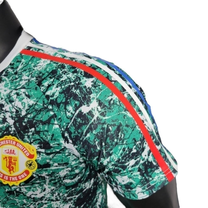 Camisa Edição especial Manchester United 24/25 Verde - Versão Jogador