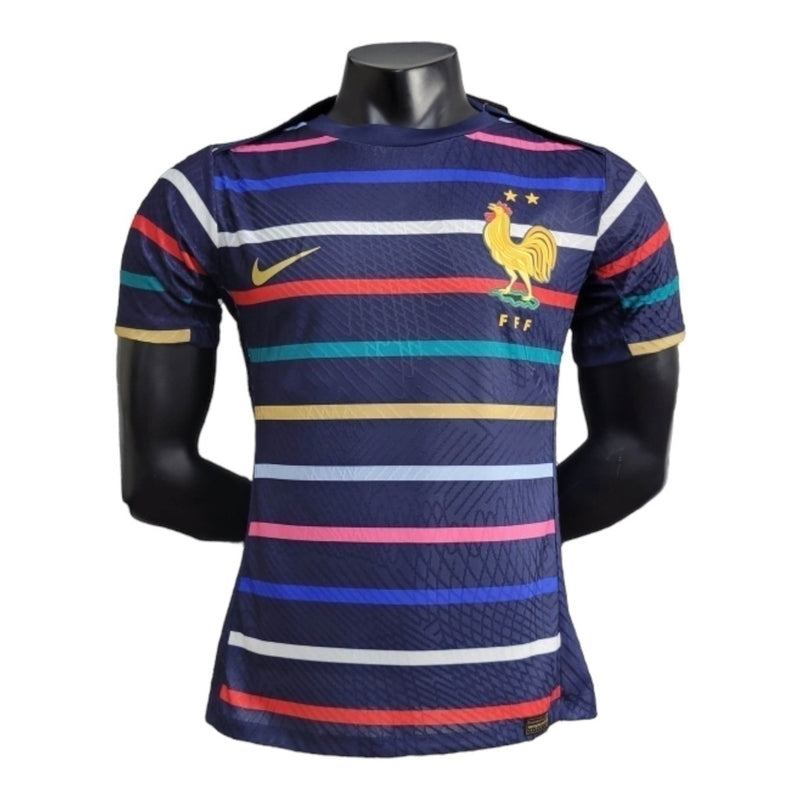 Camisa Treino França 24/25 Listrado - Versão Jogador