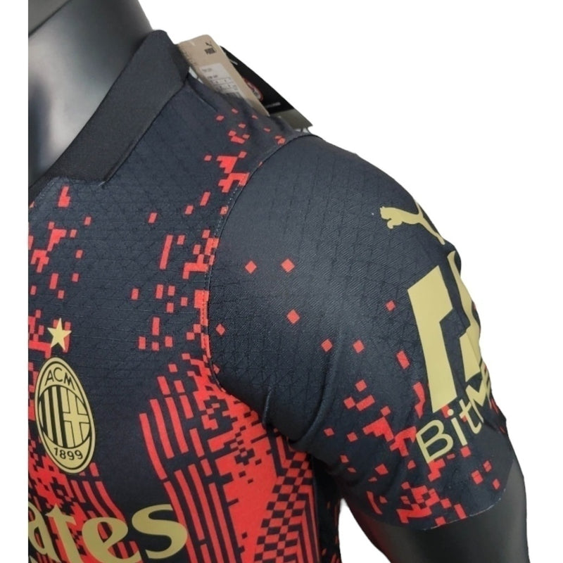 Camisa AC Milan Edição especial 23/24 Vermelho - Versão Jogador