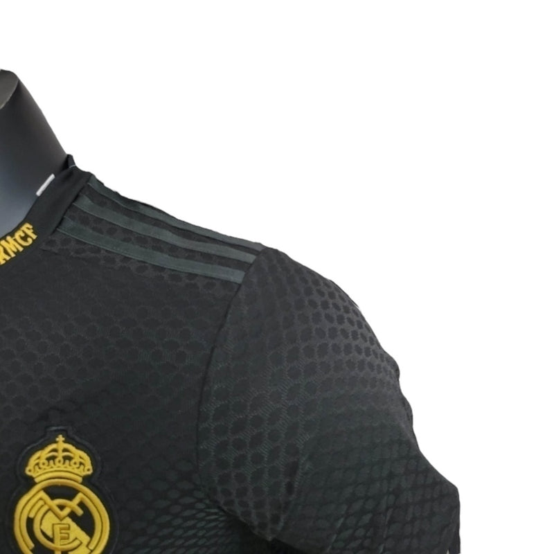 Camisa Real Madrid Treino 23/24 Preto - Versão Jogador