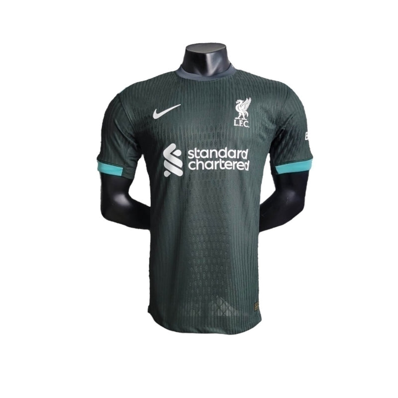 Camisa Liverpool Away 24/25 Verde  - Versão Jogador